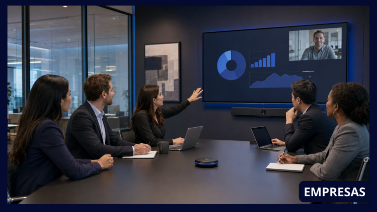 Sistema audiovisual para empresas